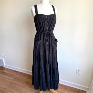 Free People prairie Midi dress